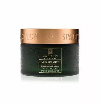 SpaCeylon Ayurveda Skin Balance Moringa & Neem Clarifying Clay Facial Exfoliator • $58.99