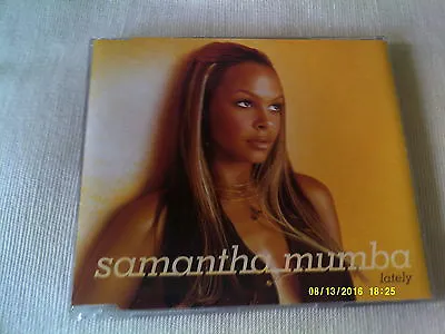 Samantha Mumba - Lately - Uk Cd Single • £1.99