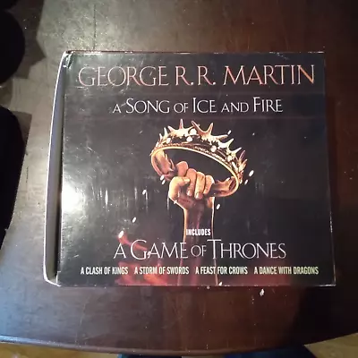 Game Of Thrones A Song Of Fire And Ice Box Set ( 5 Books) George R.R. Martin • $19.50