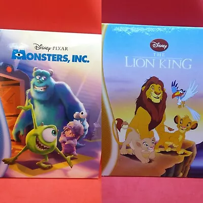 Disney Press Kohls Cares Book Lot Disney Pixar - Monsters Inc. & The Lion King  • $3.84