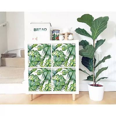 $120.95 • Buy Decals For Kallax / Expedit IKEA Tropical Exotic Jungle Self Adhesive Removable