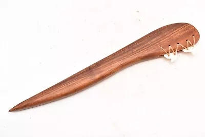 Hawaiian - Polynesian Hand Carved Wood War Club Weapon Polynesian Koa Knife 14  • $155