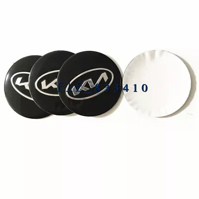 4x 56mm Car Wheel Center Hub Cap Dome Stickers For KN Stinger FORTE RIO • $10.92