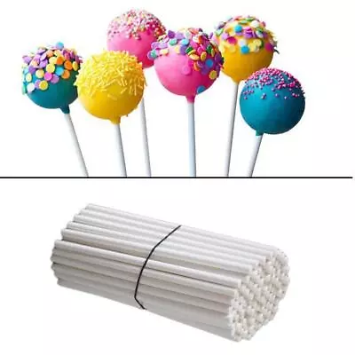 80pcs Lollipop Sticks Chocolate Cake Lolly Pop Sucker Making DIY Mold Plastic 4  • $3.75