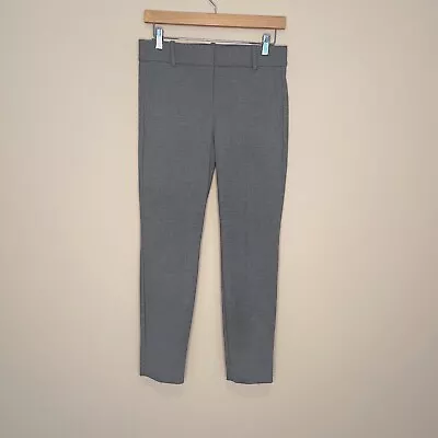 J. Crew Heather Graphite Grey Cameron Slim Cropped Dress Pant Size 2 Mid Rise • $38.99