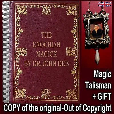 £145 • Buy Antique Book Occult Enochian Magick Rare Esoteric Manuscript Black Magic History