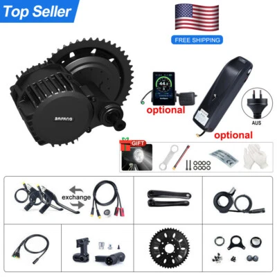 $1075.55 • Buy Bafang 52V 1000W 68mm/100mm BBSHD 03 Mid Drive Motor Electric Bike Conversion