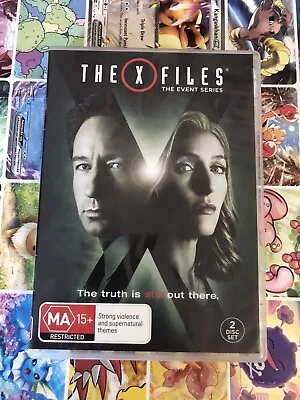 The X-Files Event Series (DVD 2016) 2 Disc Set Region - 4 Like New Condition • $3