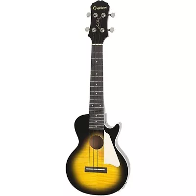 Epiphone Les Paul VSNH3 Acoustic Electric Concert Ukulele Vintage Sunburst • $135.99