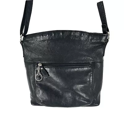 Osgoode Marley Black Leather Crossbody Bag  • $38