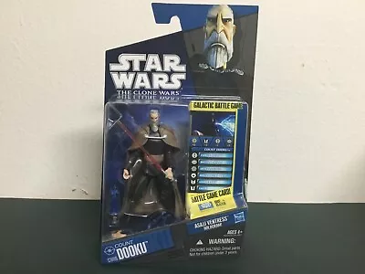 Star Wars: The Clone Wars Count Dooku Figure CW06 Unopened • £18.41