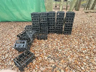 Premium Milk Crate - Black • £9