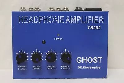 S.E. Electronics Ghost Headphone Amplifier TB202 4 Phone 1 Output 1 Input D3 • $33.24