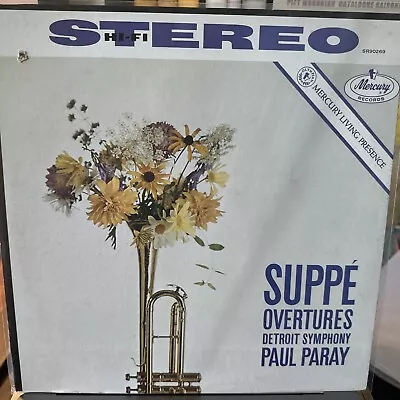 Mercury Living Presence Stereo SR90269 Suppé/Paray 'Overtures' NM- Play Tested • $18
