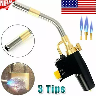 Mapp Propane Torch Head TS8000 Trigger Start Welding Brazing Torch Welding Flame • $32