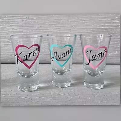£3.25 • Buy Personalised Shot Glass, 18th, 21st, 30th Birthday Gift, Personalised Gift, Name