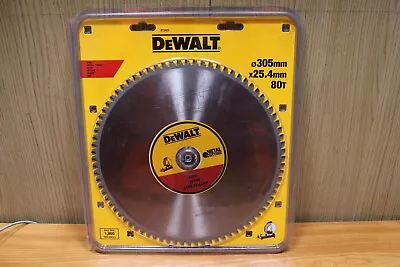 Dewalt Dt1925 305mm 80t Tct  Steel Metal Cutting Saw Blade  Chopsaw 12  • £99.95