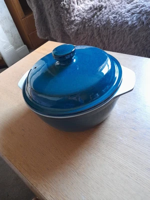 Denby Greenwich Lidded Casserole Serving Dish • £12.50
