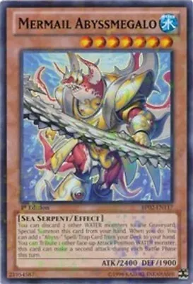 1x Mermail Abyssmegalo	Bp02-en117	Mosaic	1st	Near Mint Yugioh • $1.08