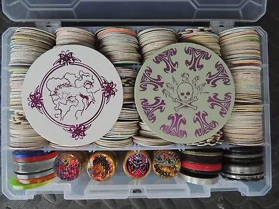 Pogs Milk Caps Huge Lot Of Milk Caps Slammers + 2 Game Boards C-pics U Get All • $39.99