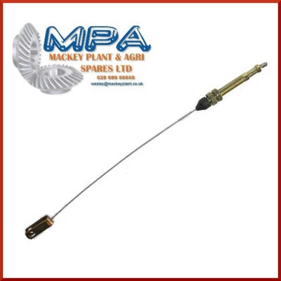 £12.11 • Buy MASSEY FERGUSON 300 SERIES THROTTLE CABLE TO INJECTOR PUMP 270mm - PART 6033