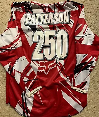 Jessica Patterson Team Honda Autographed Authentic Race Used Jersey Motocross • $74.99