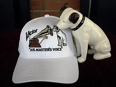 RCA NIPPER DOG Victor  His Masters Voice  *NIPPER* RCA Victor Hat • $21.98