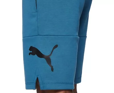 Puma Power Cat 10  Shorts (Lake Blue). Brand New. Mens Size: M - 4XLT. • $40