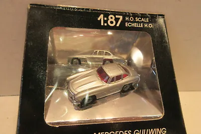 1989 Monogram Model 1:87 HO Scale Silver Mercedes Gullwing Car • $5.95