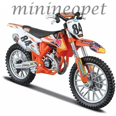 Bburago 18-51081 Red Bull 2018 Ktm 450 Sx-f #84 1/18 Jeffrey Herlings Orange • $10.25