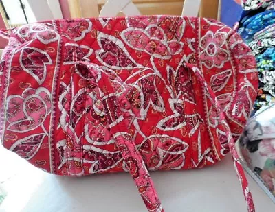 Vera Bradley Small Duffel Bag In Retired Rosey Posey Pattern • $43