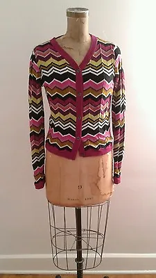 Missoni Target Purple Wave Cardigan Sweater Sz XLK Kids  • $12