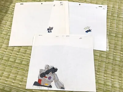 Transformers G1 Original Production Animation Cels Art Megatron Soundwave Jaguar • $4699.06