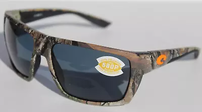 COSTA DEL MAR Hamlin POLARIZED Sunglasses Realtree Xtra Camo/Gray 580P NEW RARE • $179
