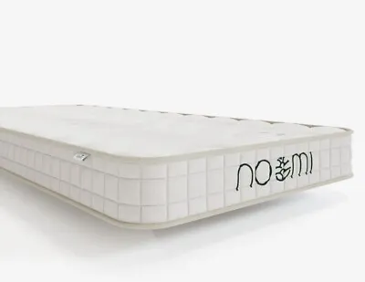 Noomi Bamboo Natural Latex Pocket Sprung Mattress - Double (190cm X 137cm) • £180