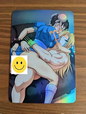 $17.99 • Buy Chun Li And Vega Street Fighter Waifu Doujin Adult Foil Card