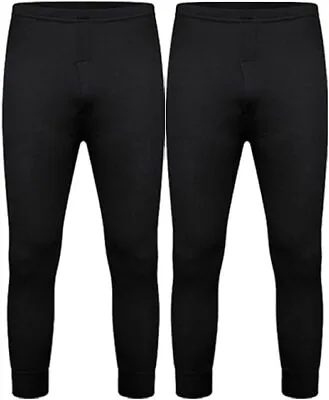 2 Pack Mens Long Johns Thermal Trousers Warm Underwear Baselayer Bottom Thermals • $13.61