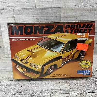 Vtg MPC 1984 Chevy Monza Pro Street Factory Sealed Model Kit 1:25 1-0757 • $209.99