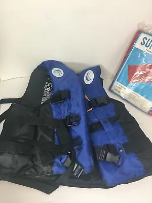 MARINE LIFE JACKETS FLOTATION AIDS WEST MARINE 12402 Adult BLUE/BLACK  • $45