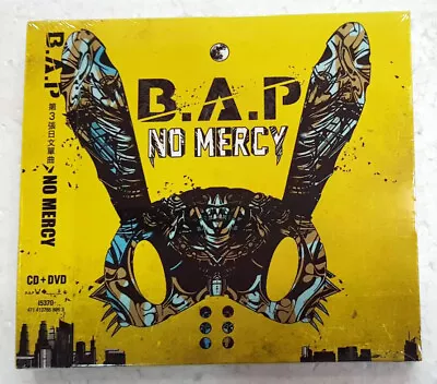B.A.P Official CD+DVD No Mercy Japan Ver. Under Licence Luthier Kstar Kpop BAP • $68