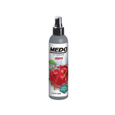 Medo Pump Spray Car Air Freshener Cherry Neutralises Unpleasant Odour 236ml X1 • £7.49