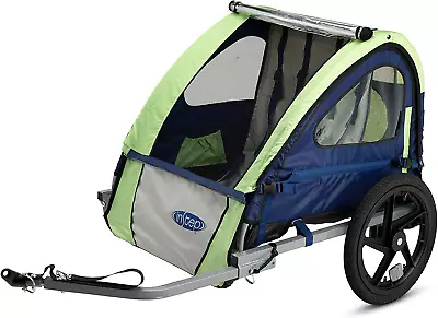 Bike Trailer For Toddlers Kids Single And Double Seat 2-In-1 Canopy Carrier  • $159.99