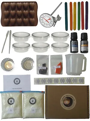 £39.97 • Buy Mega Wax Melt Making Kit ~ Huge Starter DIY Candle Kits 1Kg Soy - UK Seller