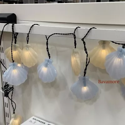 Ikea SOLVINDEN LED String Light With 12 Lights Outdoor/battery Operated Shell • $19.99