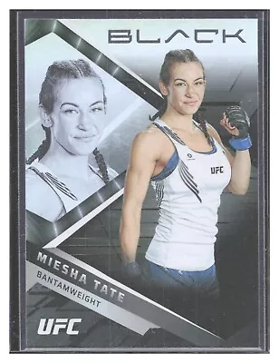 2022 UFC Black Miesha Tate #204 Panini Bantamweight Champion MMA • $1.31