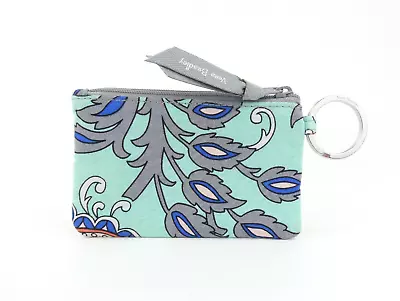 Vera Bradley Fan Flowers Zip Id • $16