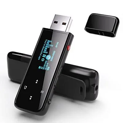 USB MP3 Player With Clip PECSU 32GB Portable Mini Music Player With FM Radio • $32.99