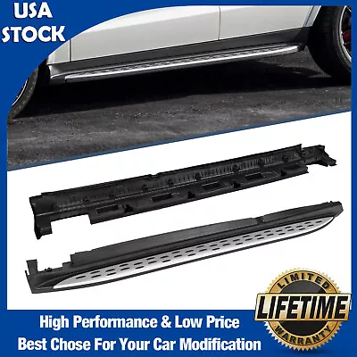 Pair Running Boards Side Steps Bars For Mercedes Benz GLE W166 ML350 2012-2018 • $157.99