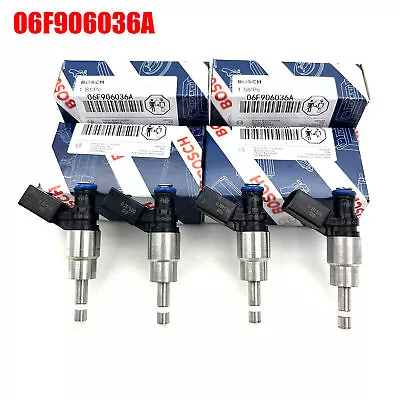 4x Fuel Injectors Fits For 2005-2009 Audi A3 4 TT VW GTI Jetta 2.0 I4 06F906036A • $135