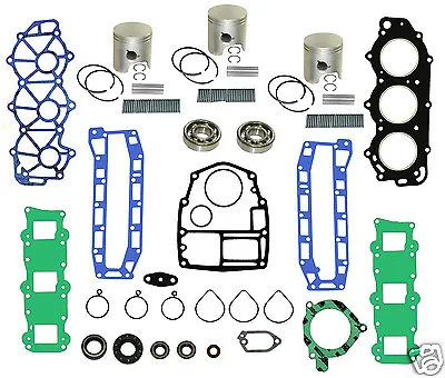 Mtm Yamaha Outboard Motor 3 Cyl 40hp 50hp 1995 - 2004 Powerhead Rebuild Kit  • $383.95